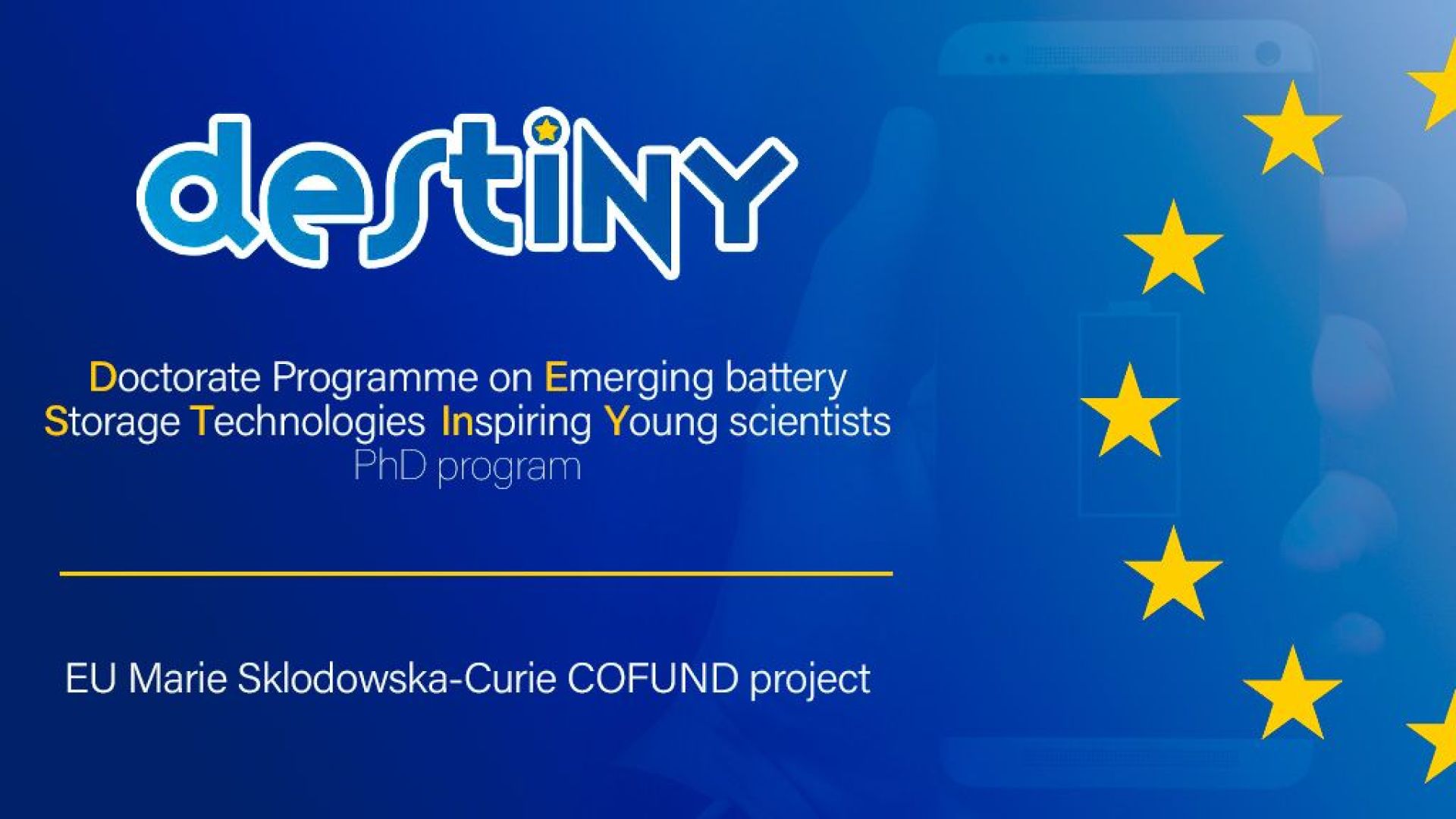 Banner Destiny PhD Program
