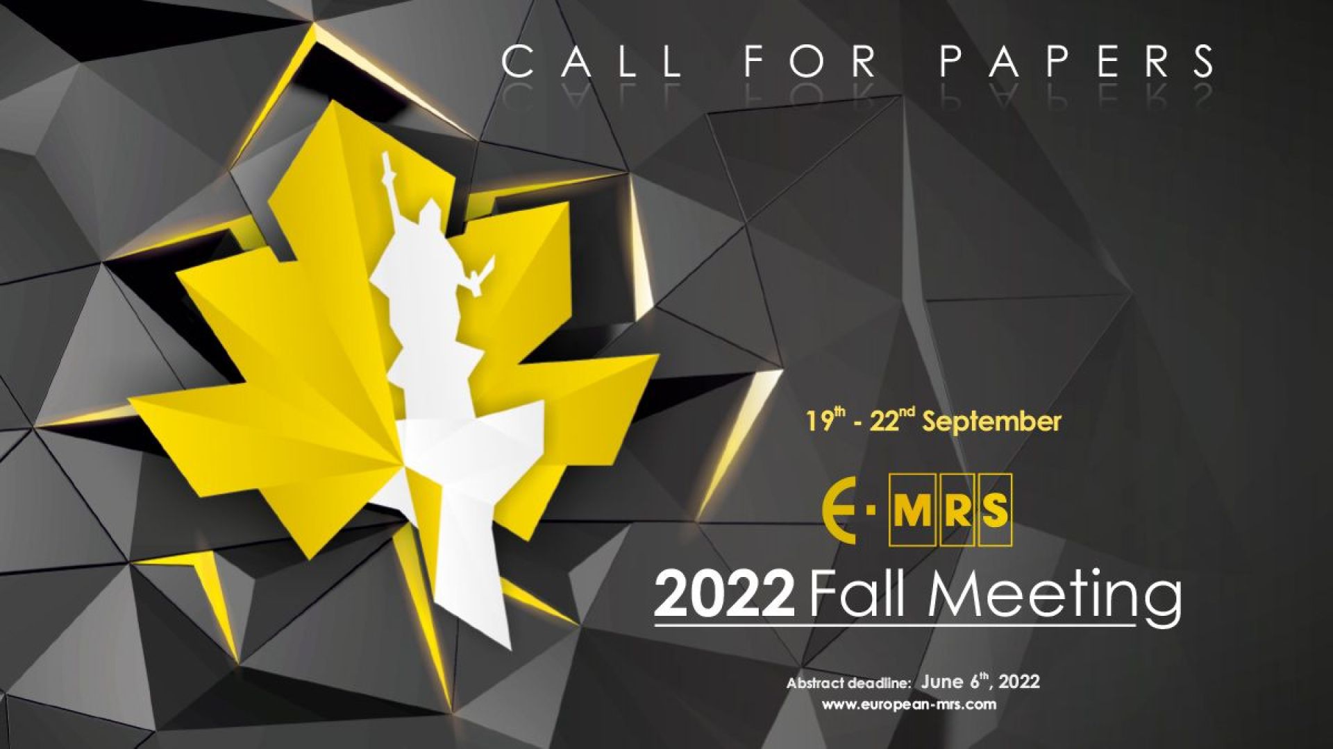 2022 E-MRS Fall Meeting and Exhibit