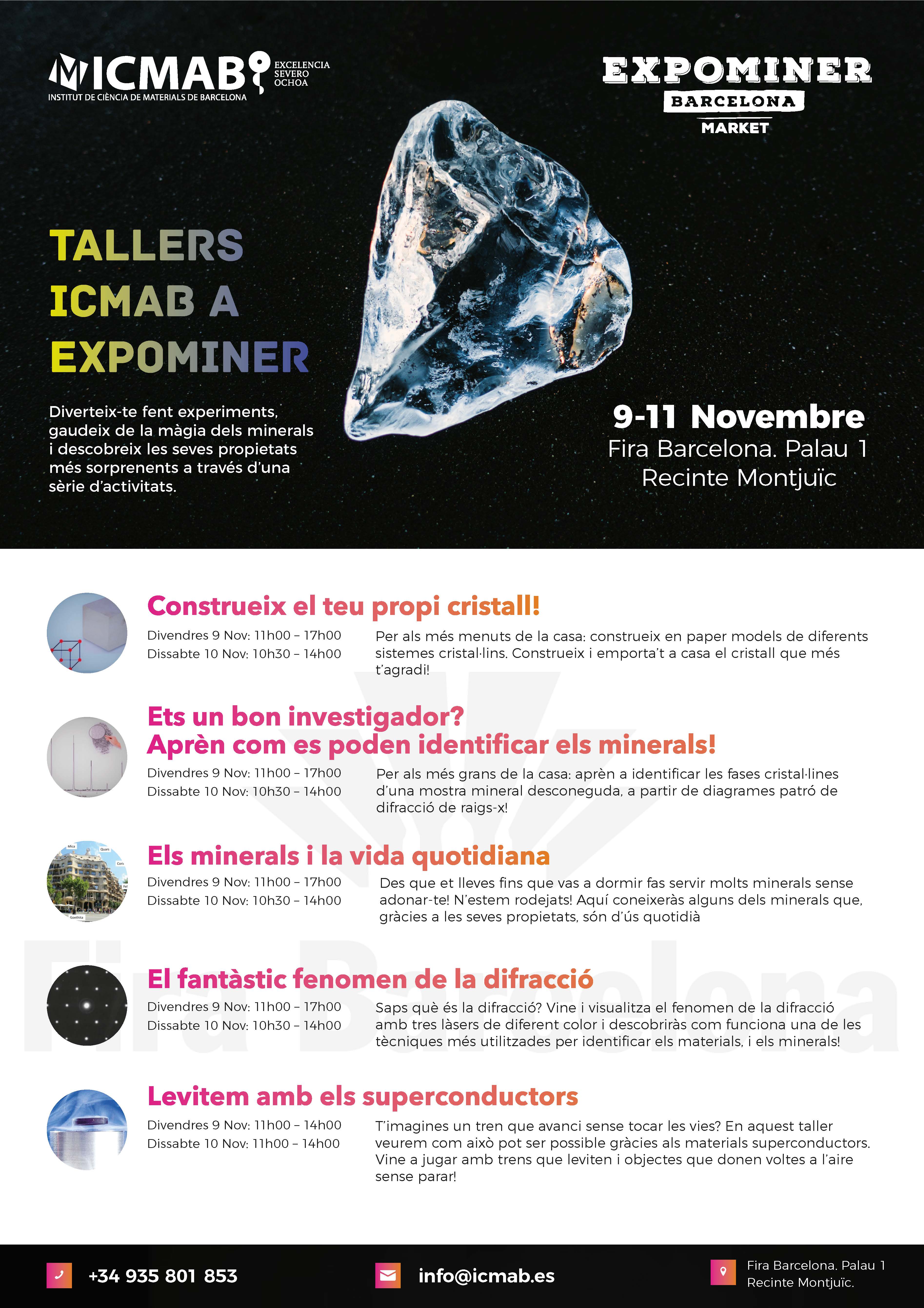 A3 TALLERS EXPOMINER 2018
