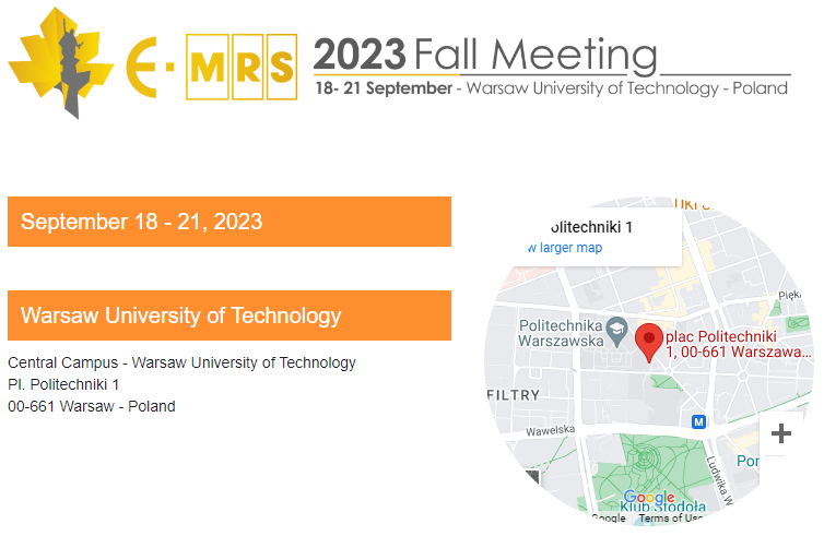 E MRS Fall metting 2023