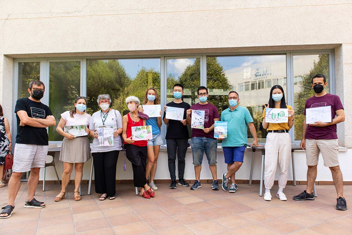 Participants at the Sketch Workshop