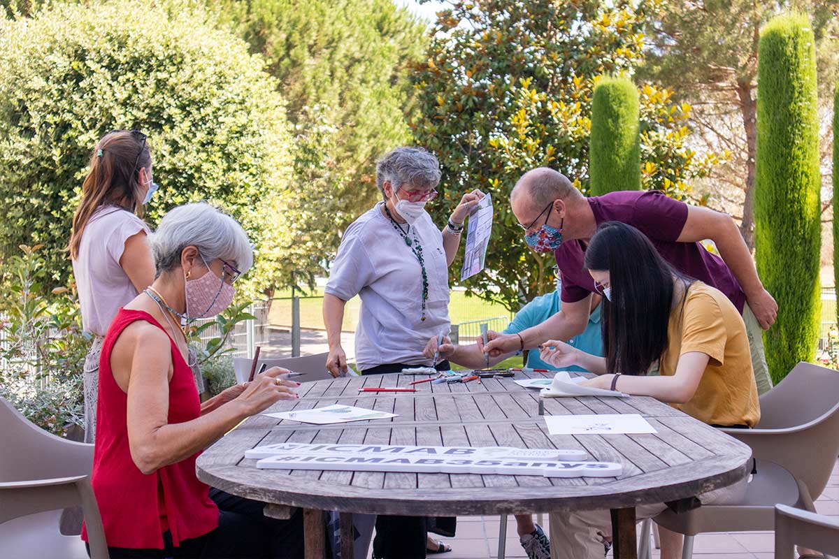 Participants at the Sketch Workshop