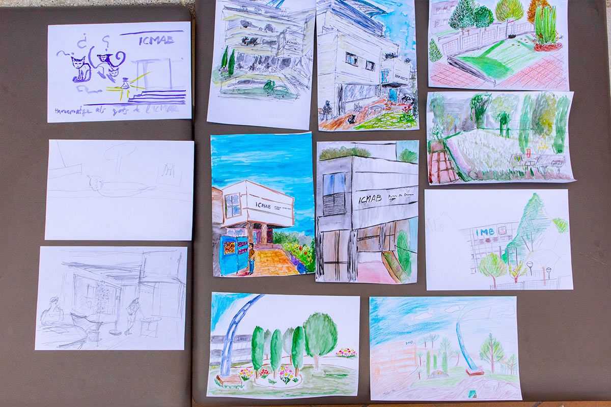 Some of the sketches made at the Sketch Workshop