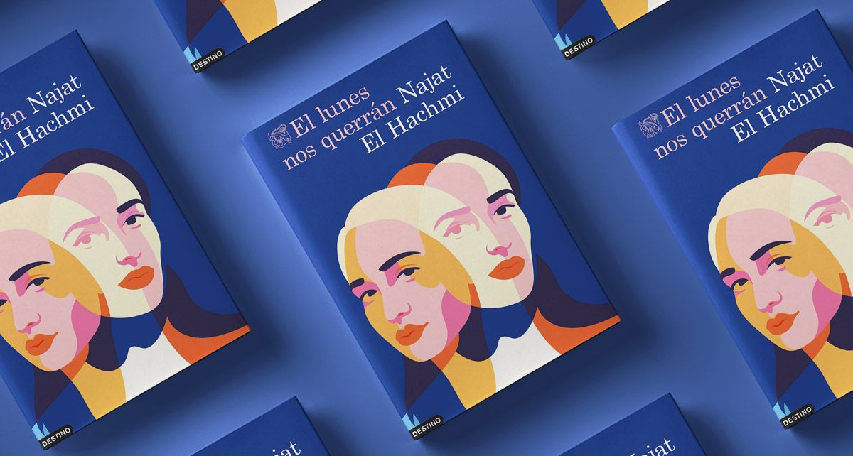 A mock up of many copies of the book "El lunes nos querrán"