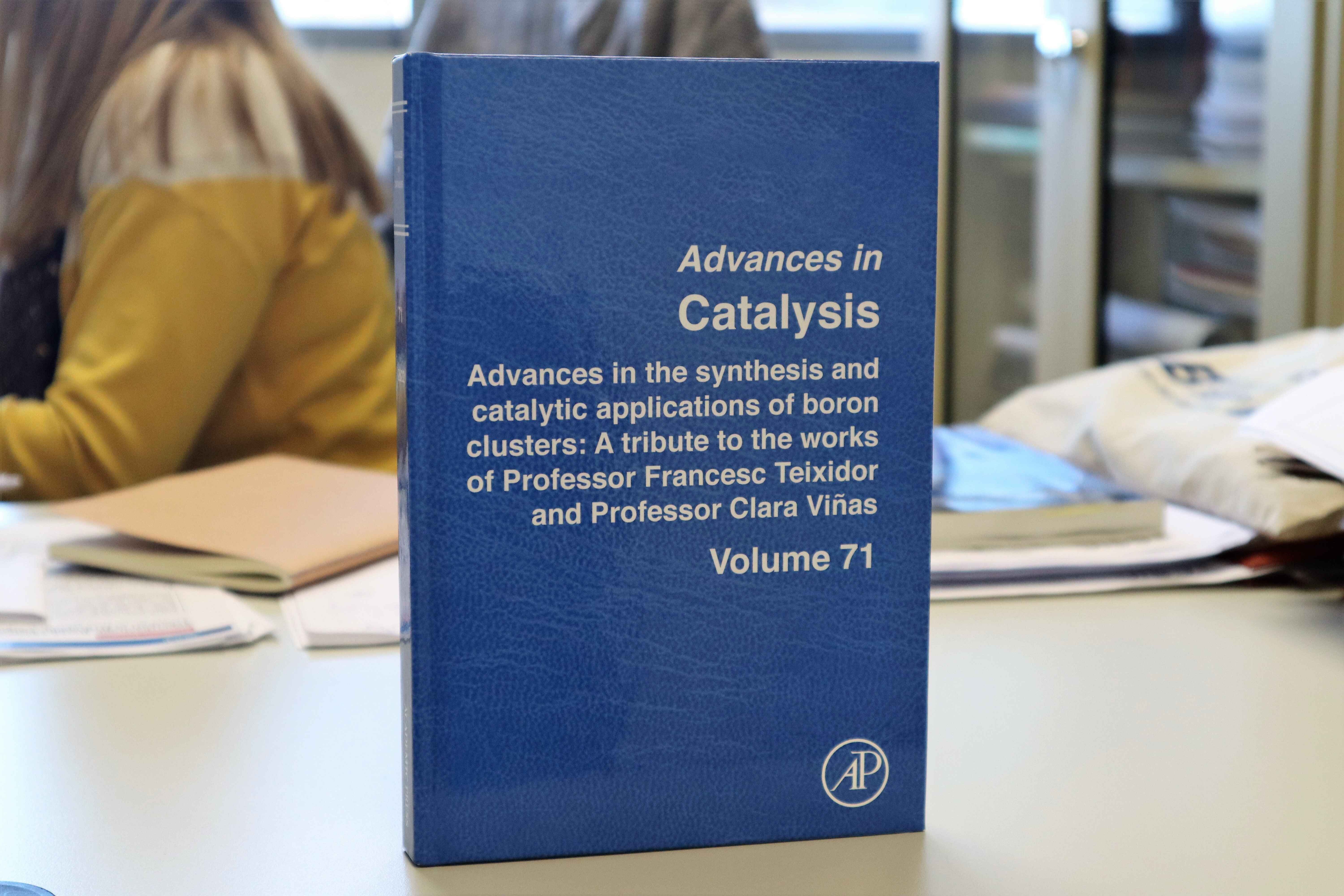 Book on Advances in Catalysis with Boron clusters | ICMAB, CSIC