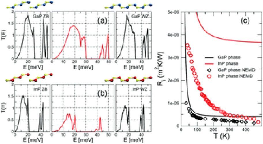Phonon transport across crystal-phase interfaces and twin boundaries in semiconducting nanowires
