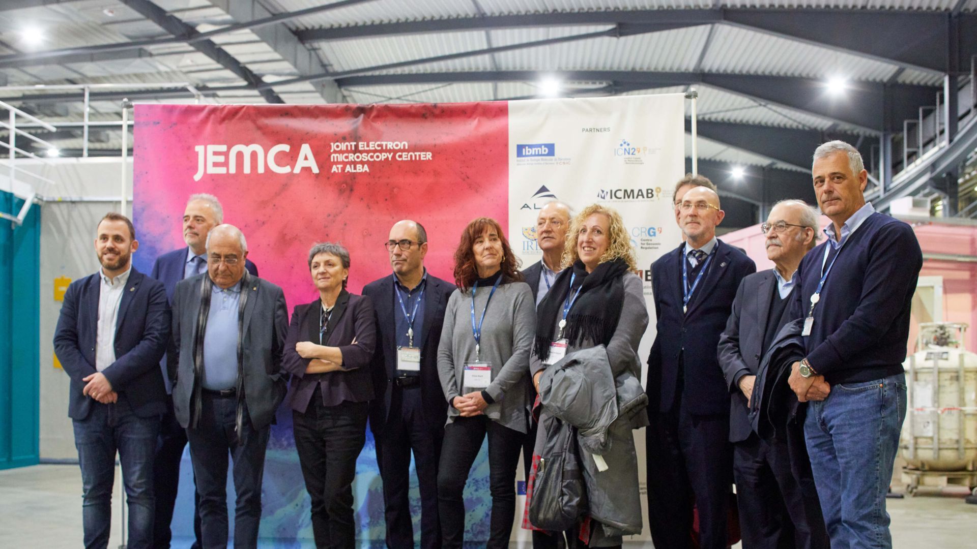 Inaguration of JEMCA at ALBA Synchrotron | Photo by Pepo Segura