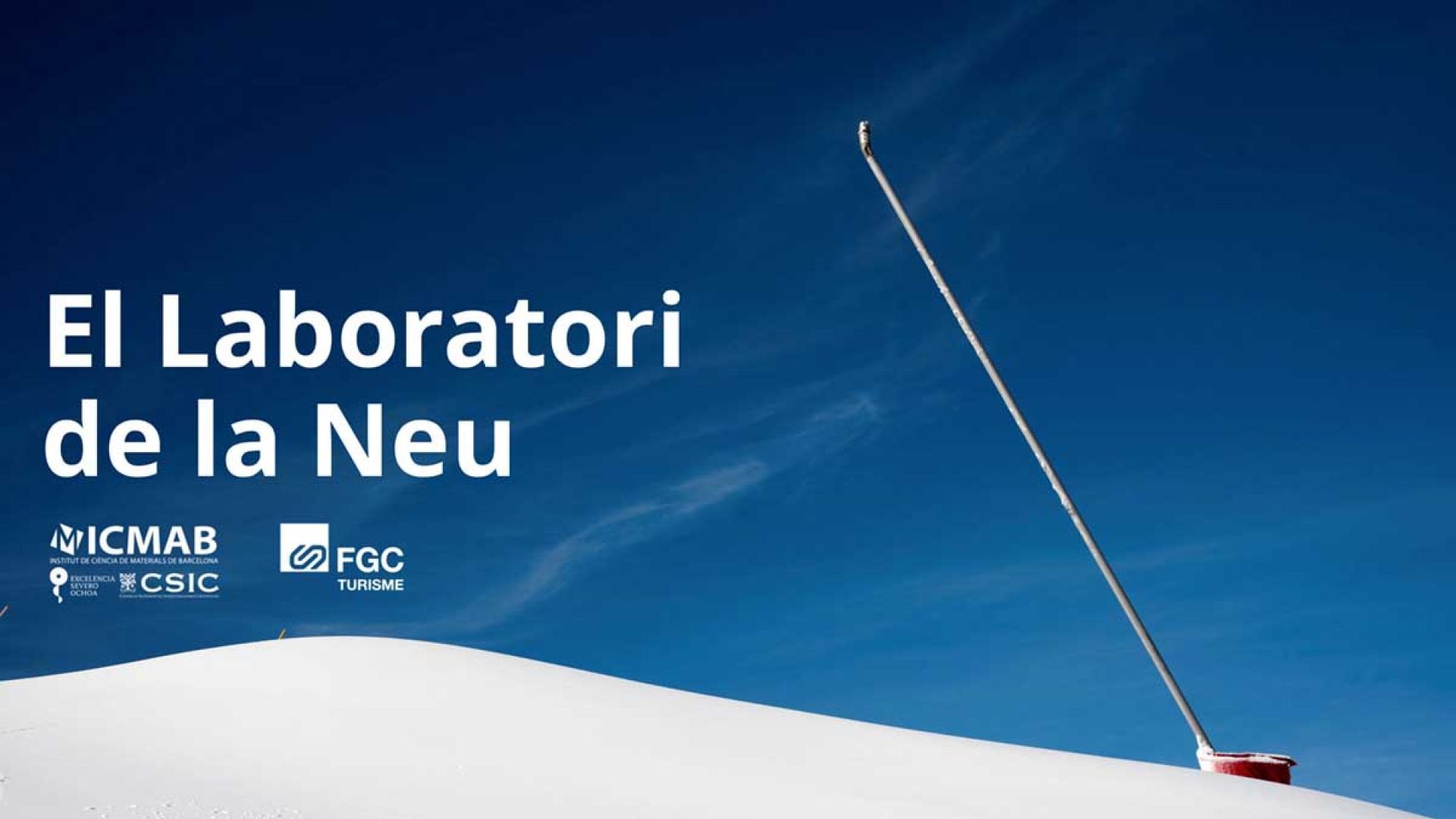 El Laboratori de la Neu proposa una tecnologia d'innivació única al món (Foto: FGC).