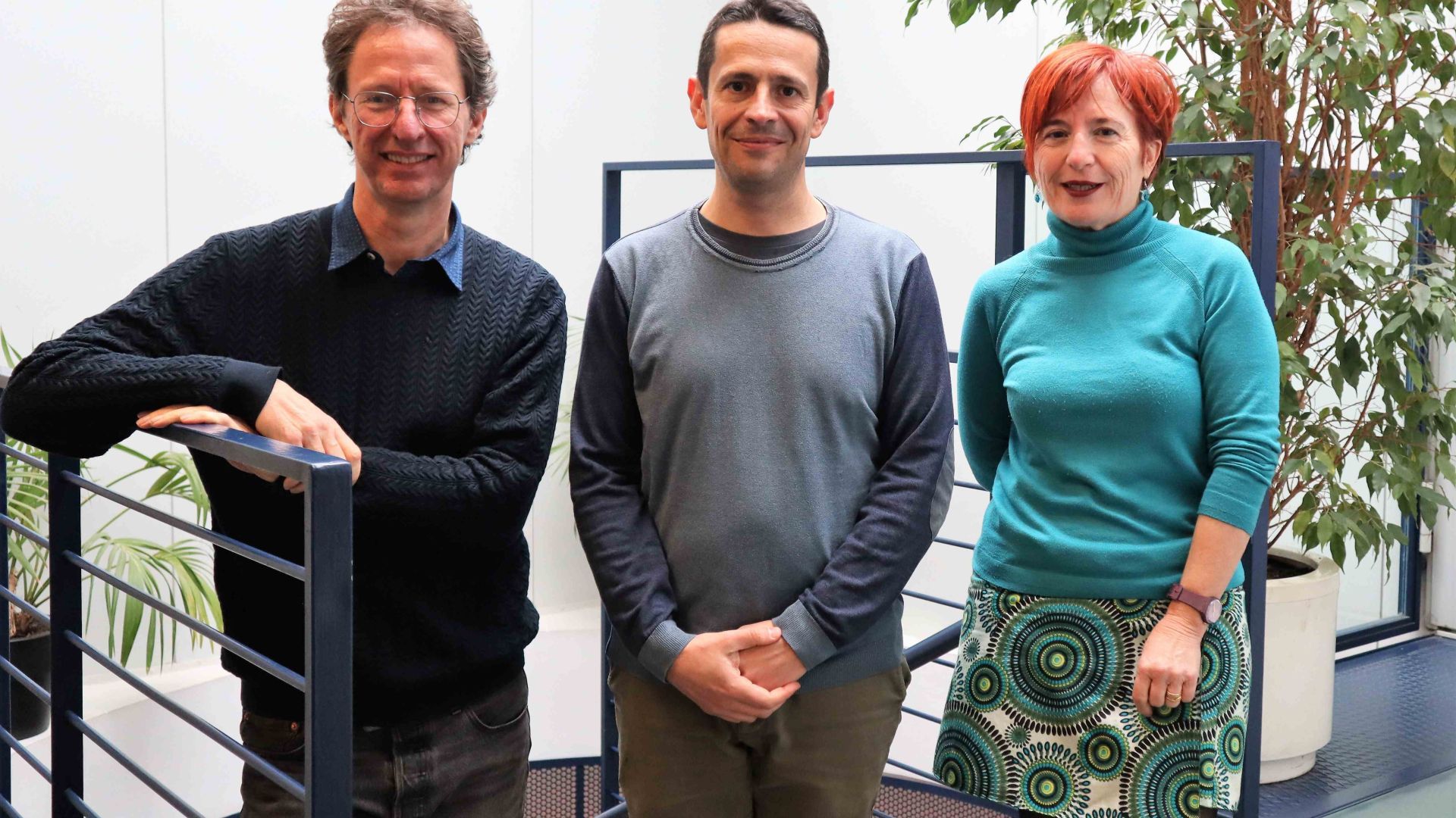 New Direction team at ICMAB: Director David Amabilino, and Deputy Directors Martí Gich and Lourdes Fábrega | ICMAB, CSIC