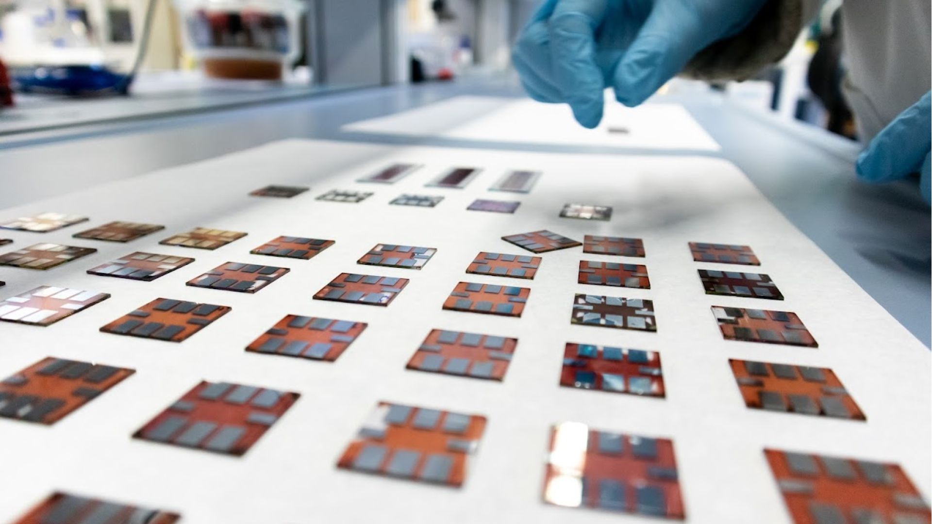 Organic solar cell samples | ICMAB-CSIC