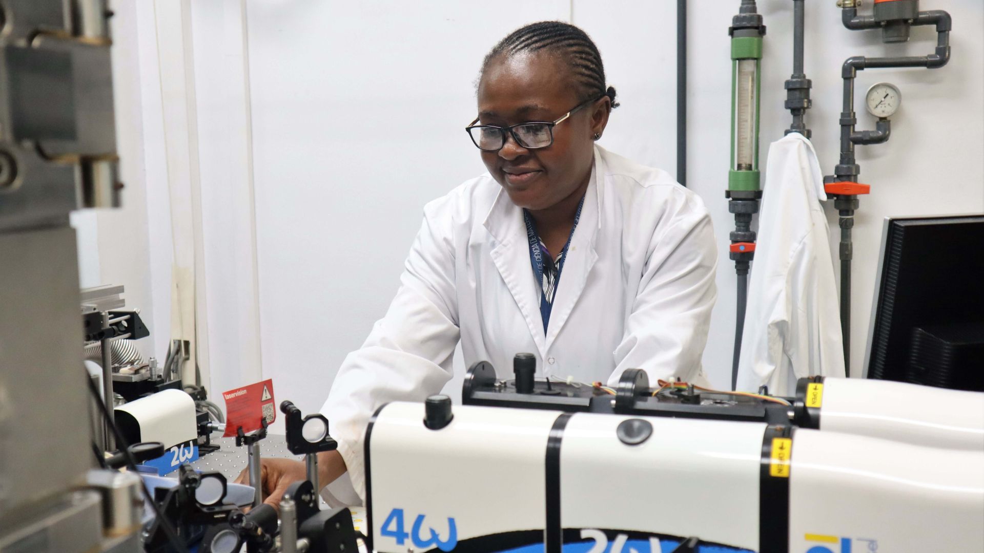 Nwanya, Assumpta Chinwe in the Laser Processing Lab | ICMAB-CSIC
