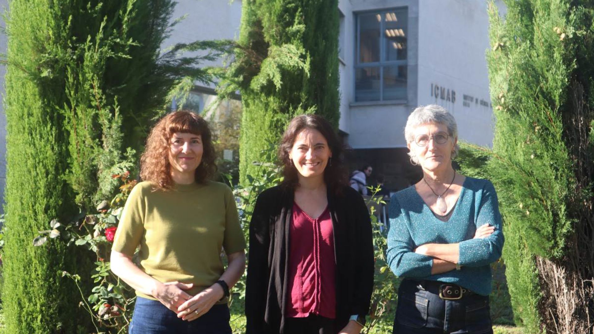 Núria Aliaga-Alcalde, Marta Mas-Torrent and Anna Roig Serra | ICMAB-CSIC