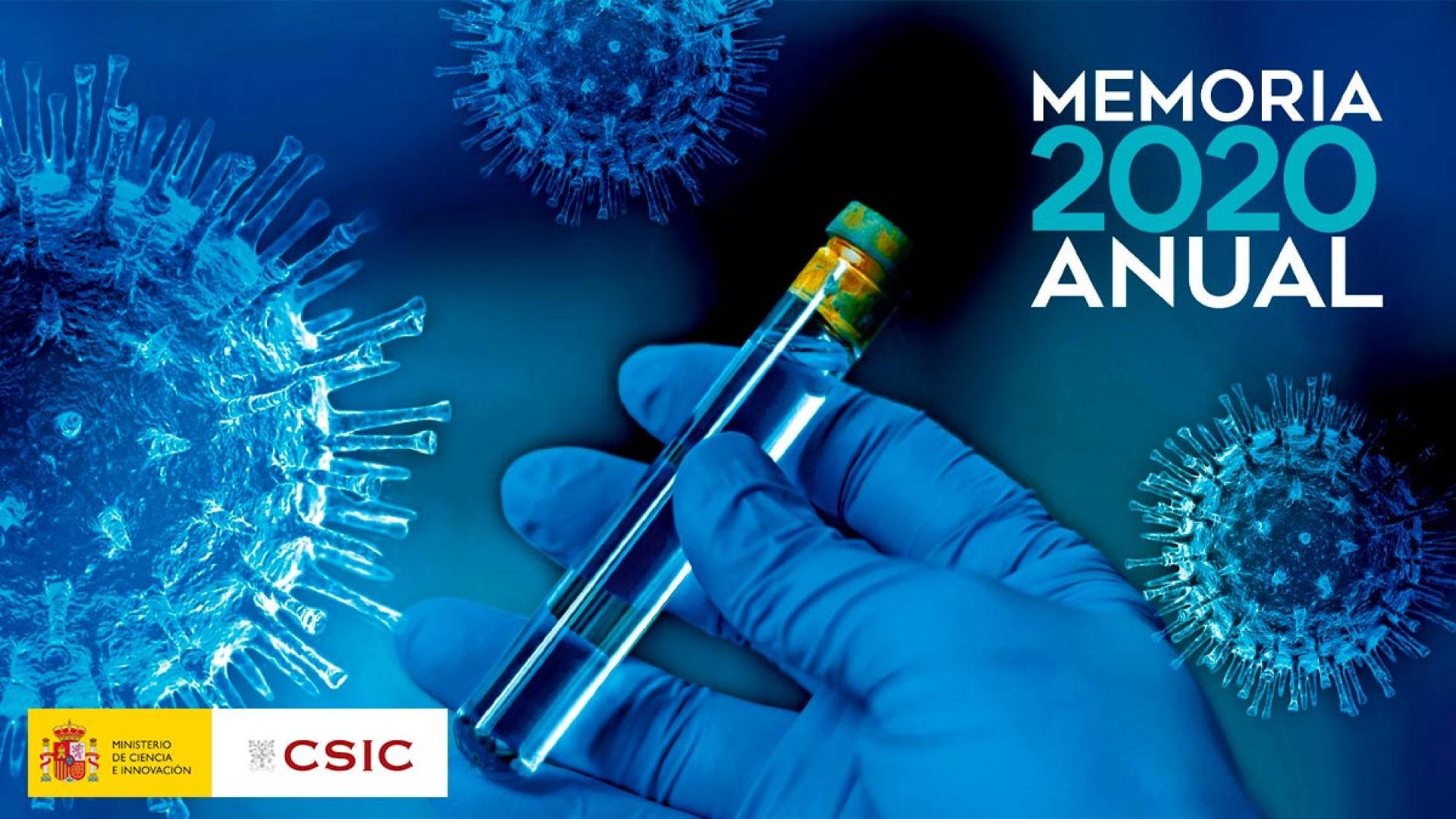 Cover for the CSIC Annual Report 2020