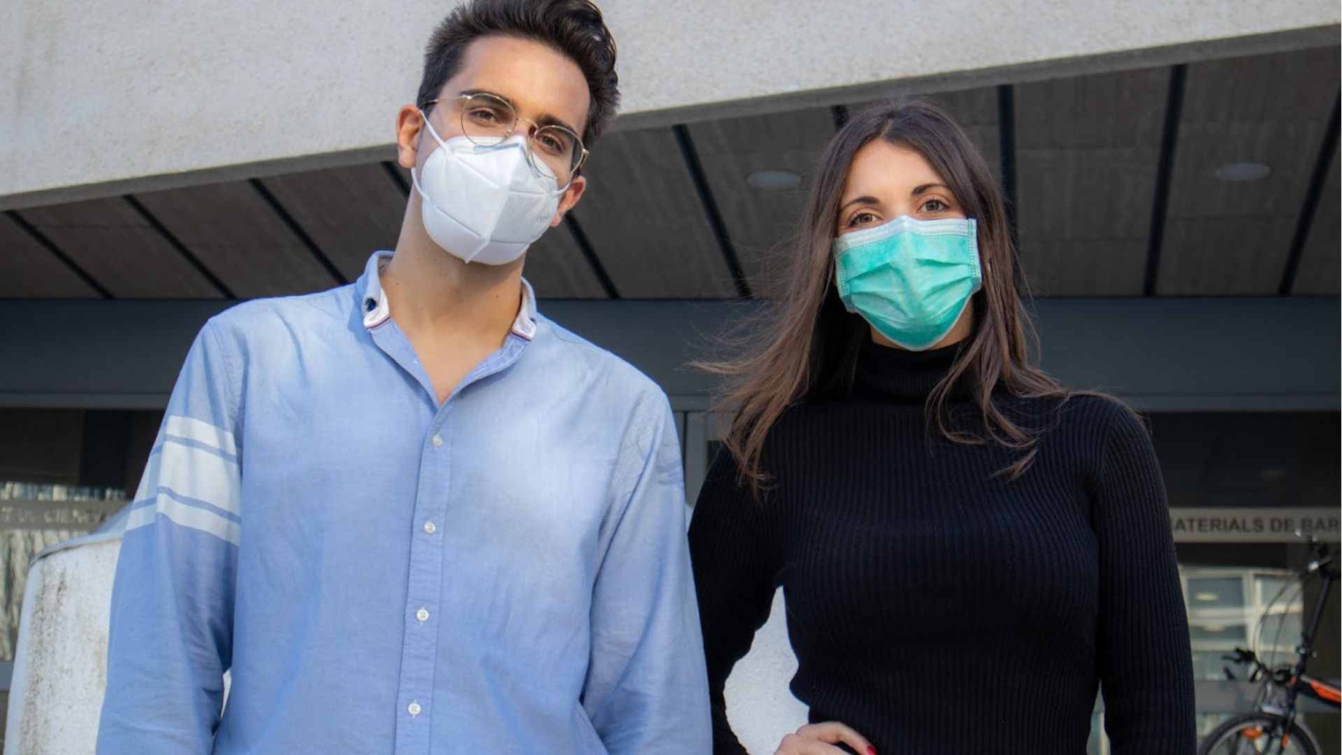 Jordi Floriach Clark, new SCN2 Communication Manager, and Pamela Machado, new SCN2 President | ICMAB