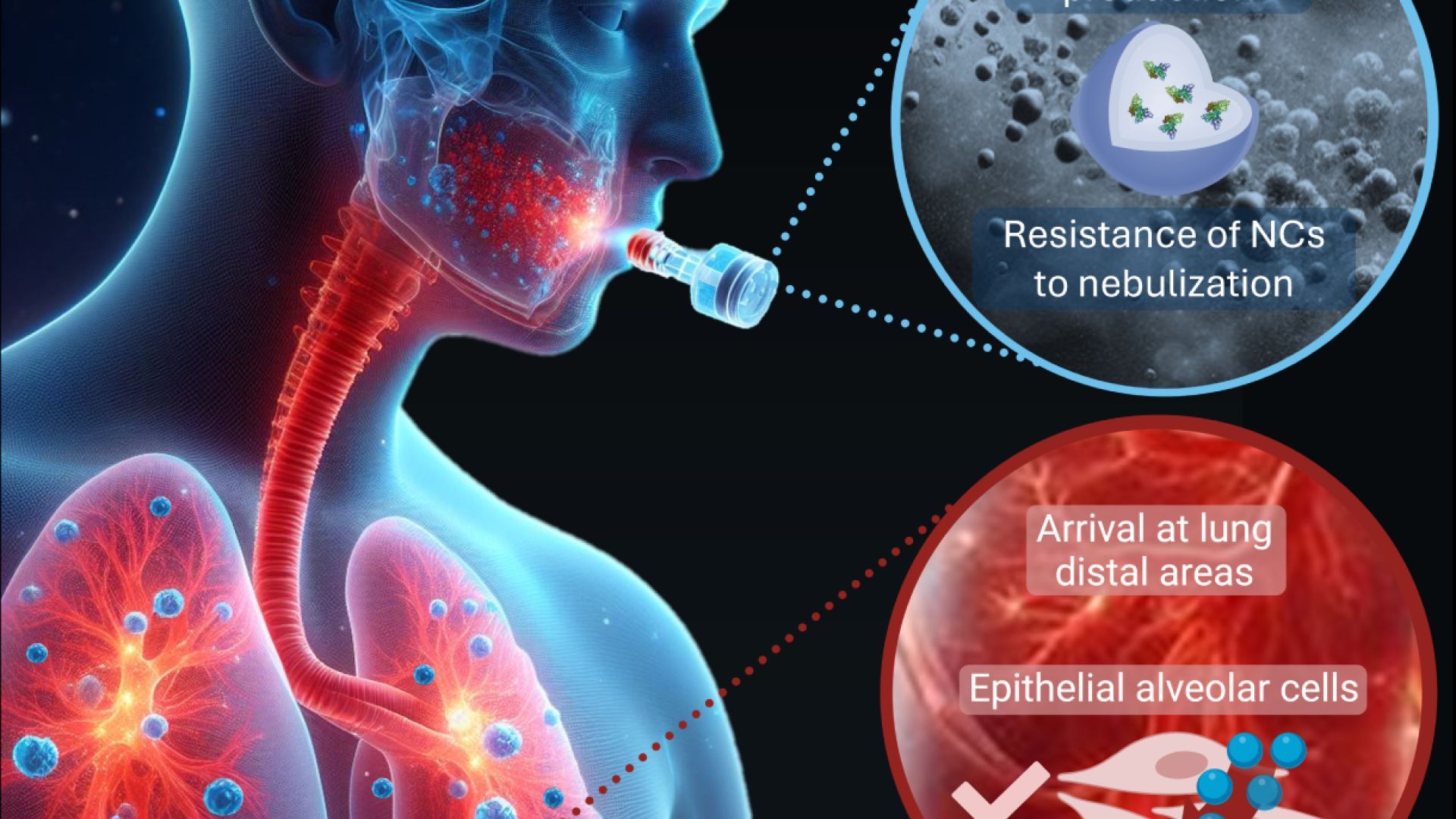 Efficient Nebulization and Pulmonary Biodistribution of Polymeric Nanocarriers in an Acute Lung Injury Preclinical Model