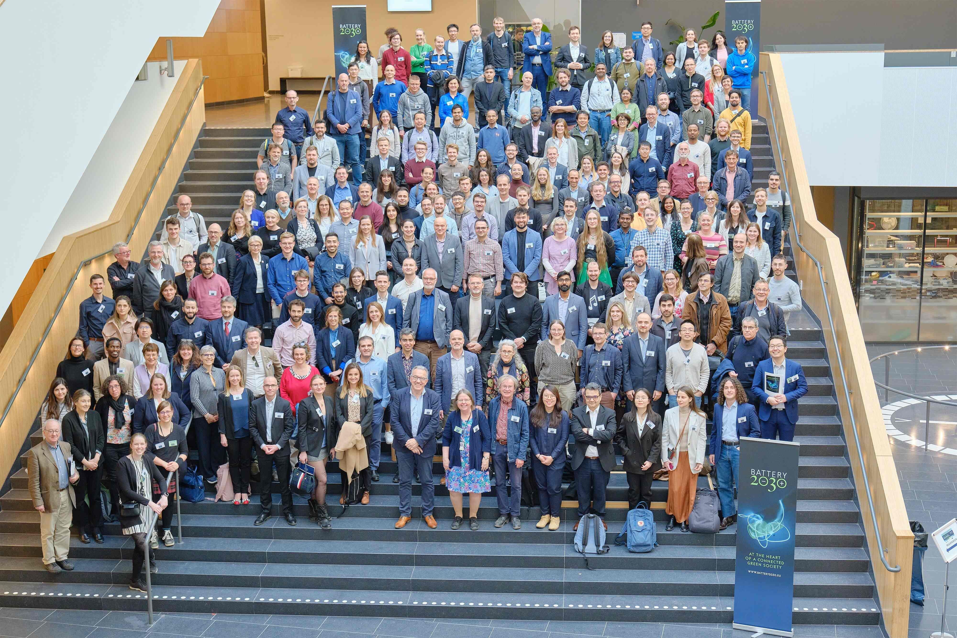 Group photo of the BATTERY 2030+ Annual Conference