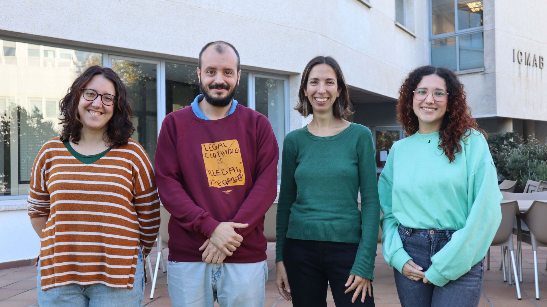 Anna Drou, Oriol Roig, Anna May and Carla Costa | ICMAB-CSIC
