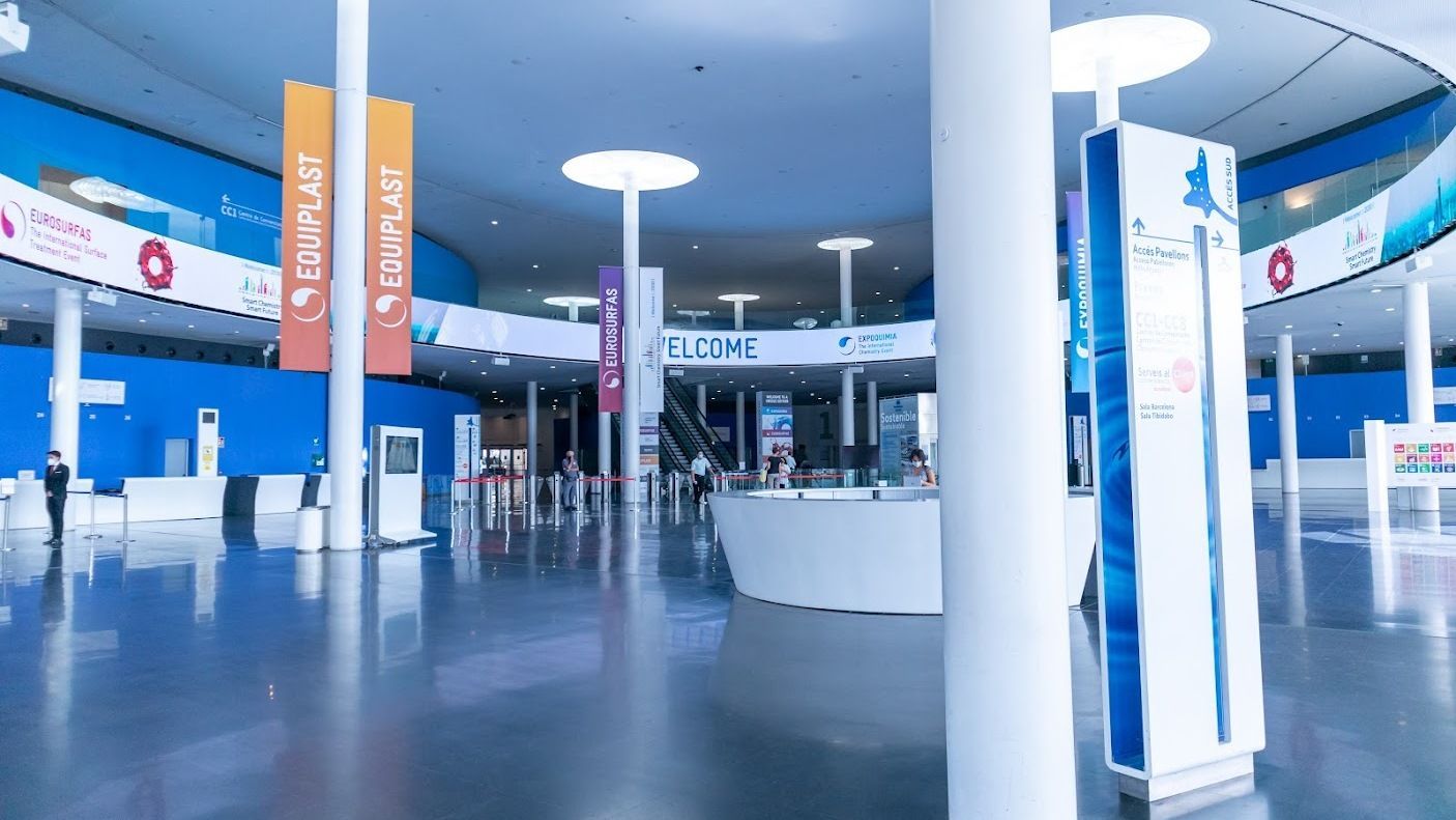 Expoquimia, Equiplast and Eurosurfas at Fira Barcelona