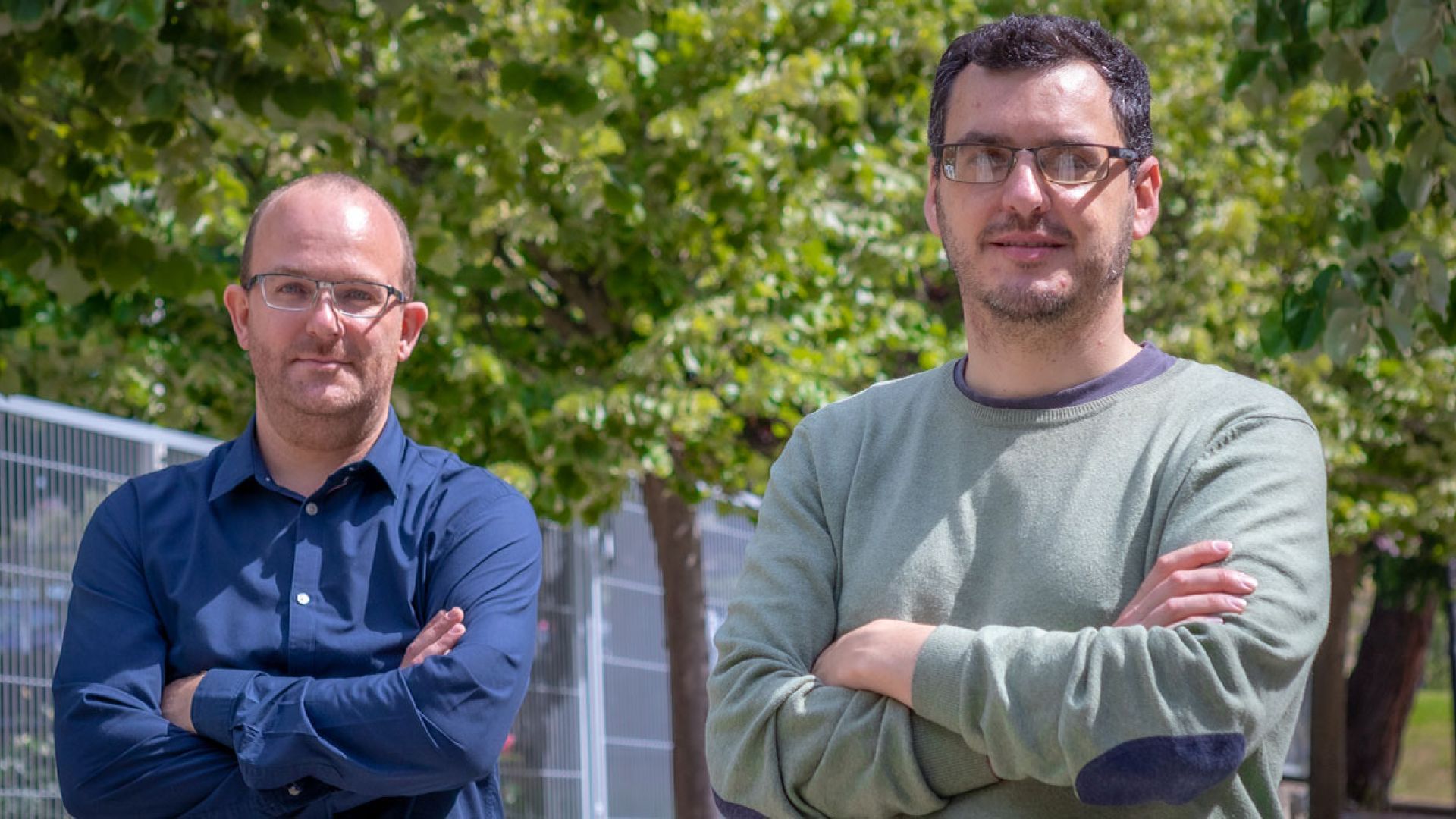 Raphael Pfattner and Pablo Guardia