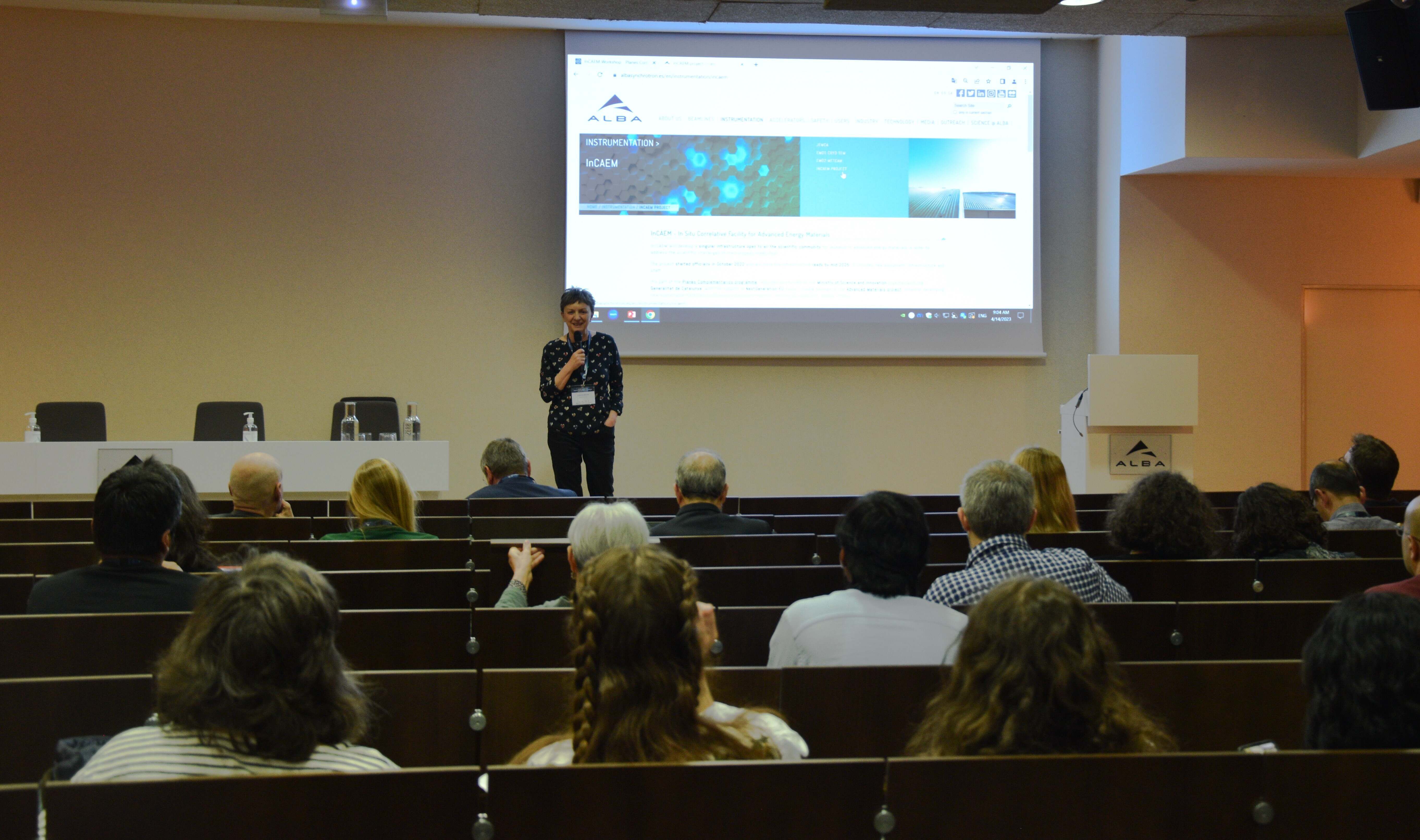 InCAEM workshop at ALBA Synchrotron