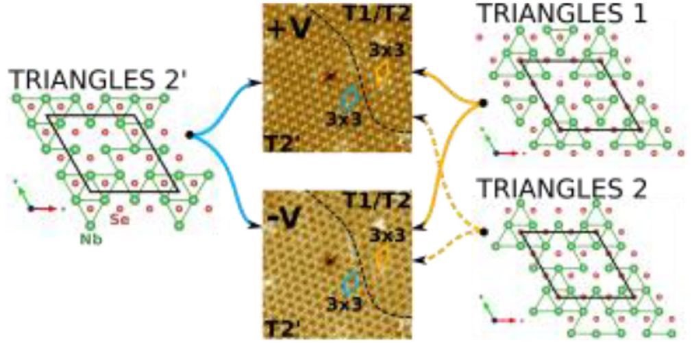 Coexistence of Elastic Modulations in the Charge Density Wave State of 2H-NbSe2