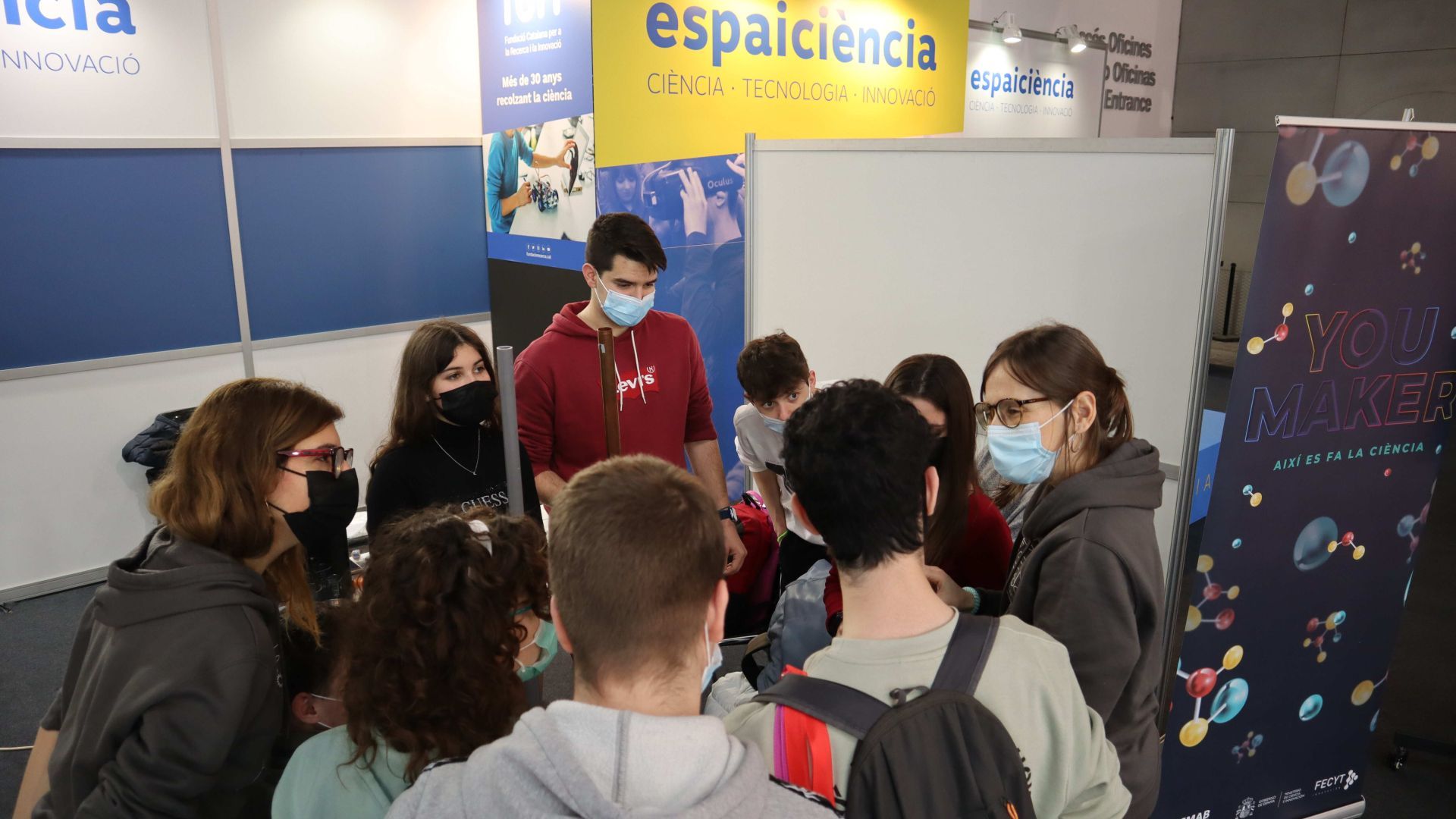 EspaiCiència with Judith Oró and Anna Crespi | ICMAB