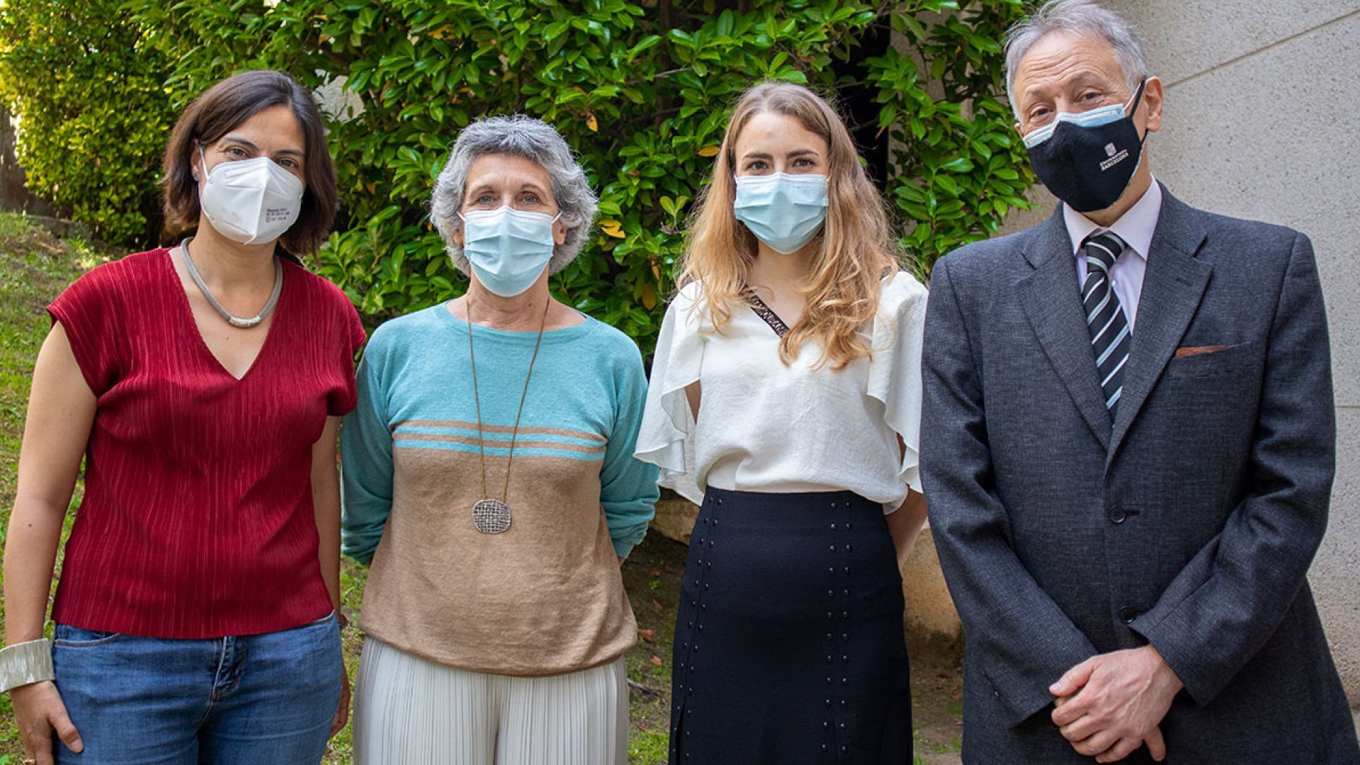 Anna Laromaine, Anna Roig, Irene Anton and Ricardo Pedro Casaroli Marano