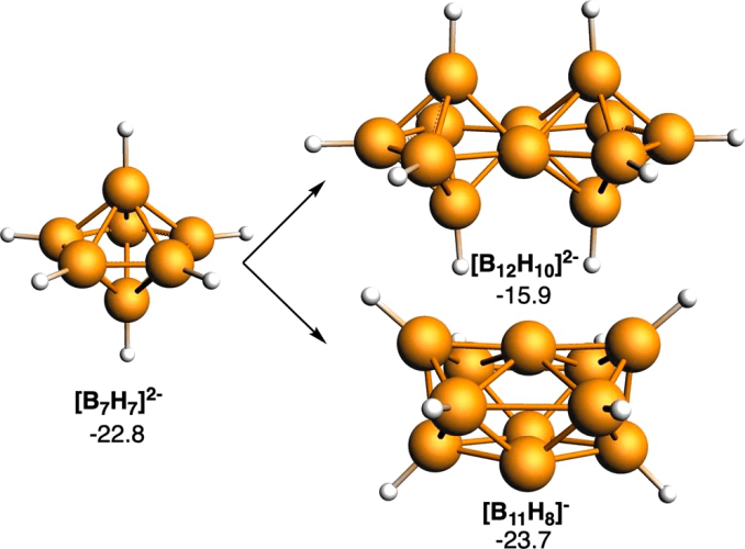 3D and 2D aromatic units behave like oil and water in the case of benzocarborane derivatives