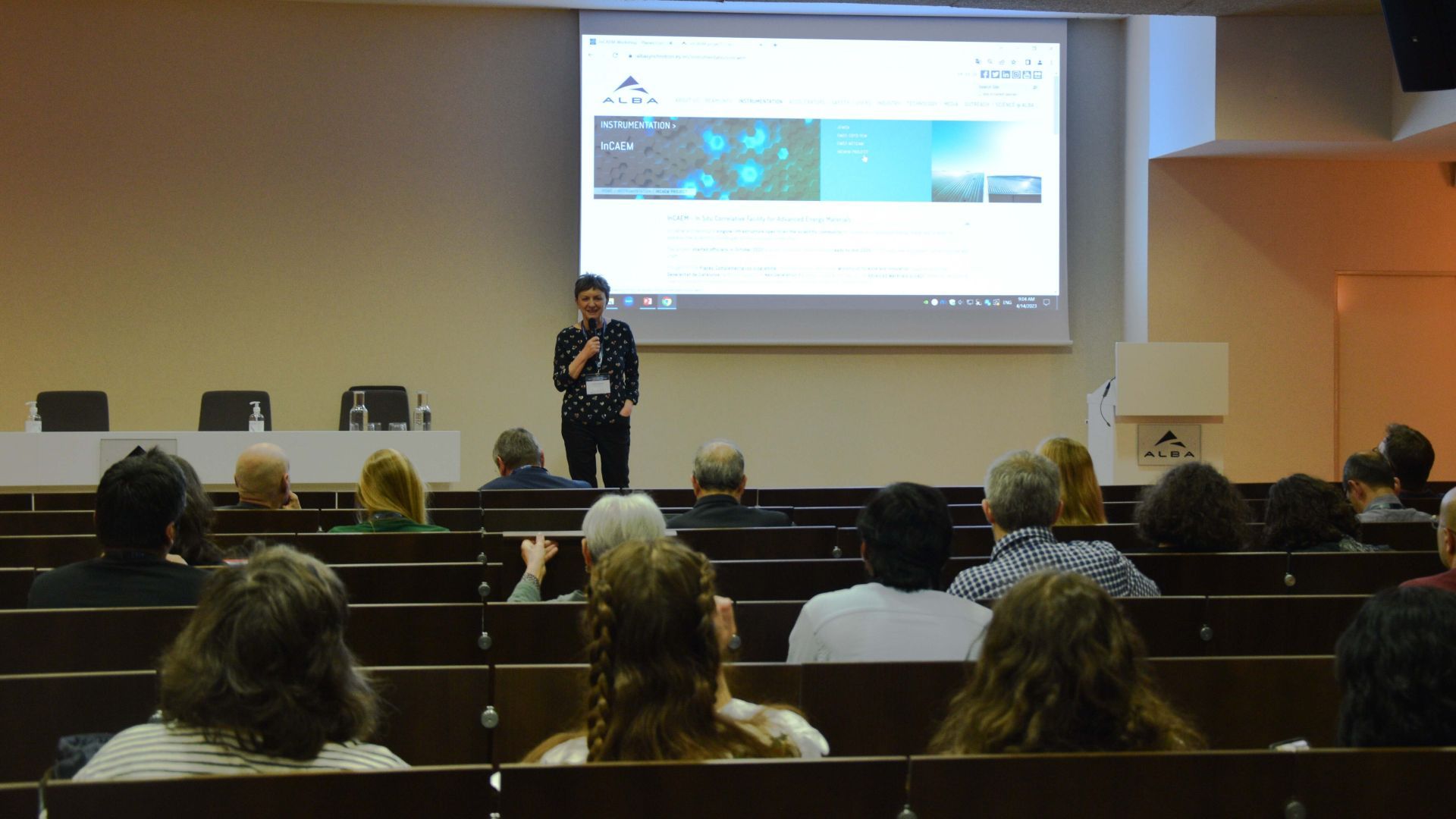 InCAEM workshop at ALBA Synchrotron