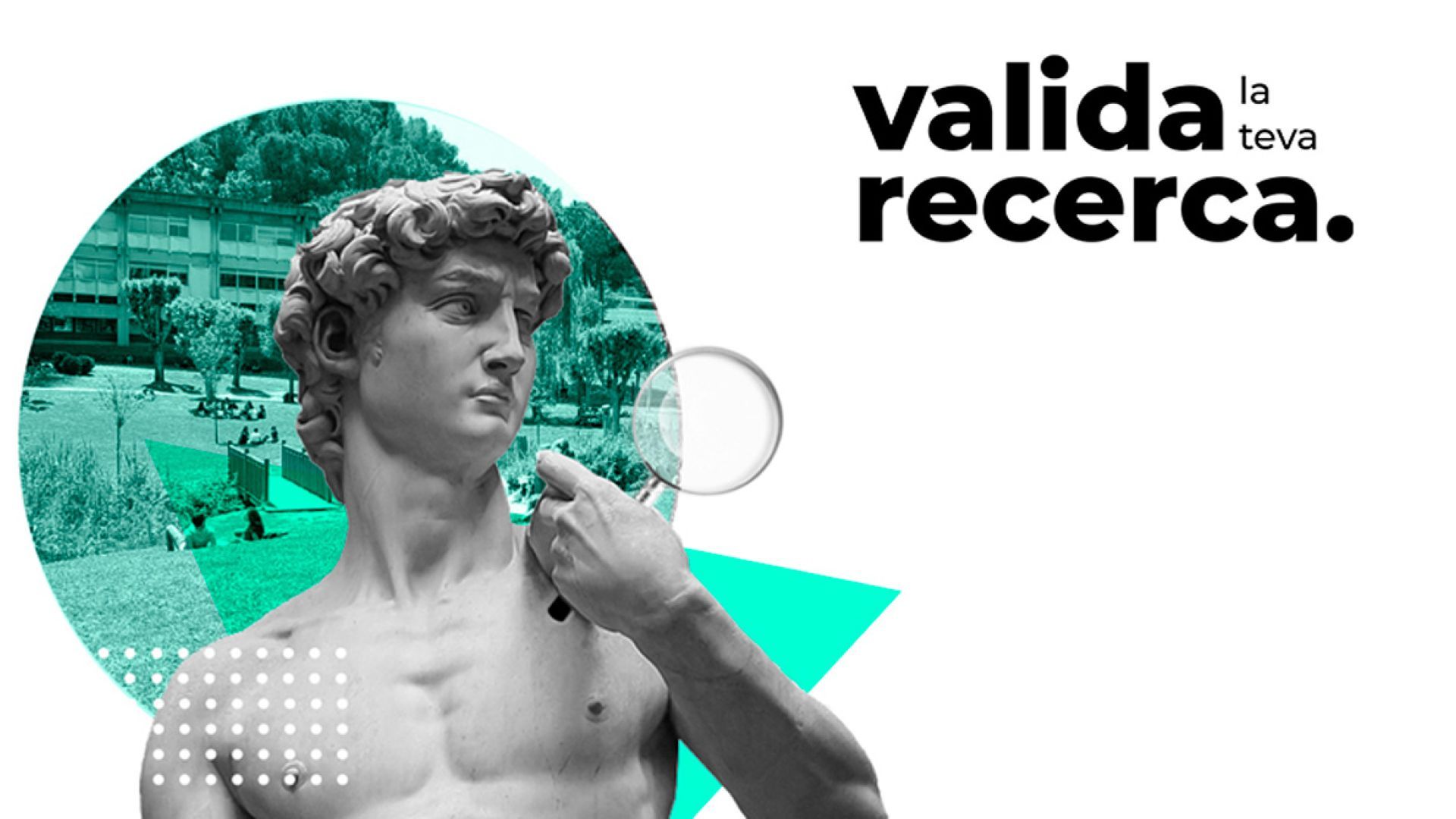 Banner for "Valida la teva Recerca"